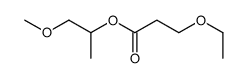 1-methoxypropan-2-yl 3-ethoxypropanoate结构式