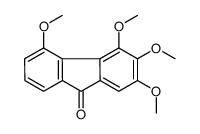 2,3,4,5-tetramethoxyfluoren-9-one Structure