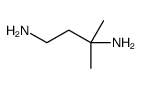 3-甲基-1,3-丁二胺结构式
