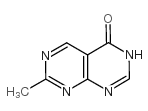 7-甲基嘧啶并[4,5-d]嘧啶-4(3H)-酮结构式