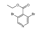 3,5-二溴异烟酸乙酯结构式