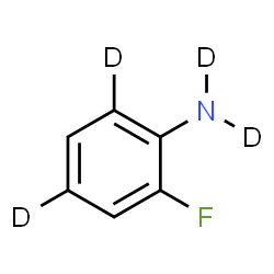 2-Fluoroaniline--d2,ND2 Structure