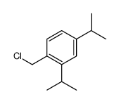 1-(chloromethyl)-2,4-di(propan-2-yl)benzene结构式