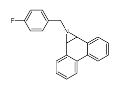 1-[(4-fluorophenyl)methyl]-1a,9b-dihydrophenanthro[9,10-b]azirine结构式