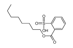 2-octoxycarbonylbenzenesulfonic acid结构式