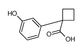 1-(3-羟基苯基)环丁烷羧酸结构式