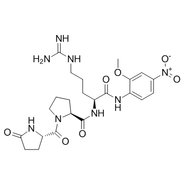 焦谷氨酸-脯氨酸-精氨酸,MNA结构式