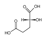 D-α-Hydroxyglutaric acid结构式