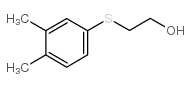 3,4-二甲基苯基硫代乙醇结构式