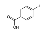 4-Iodo-2-methylbenzoic acid structure