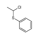 1-chloroethylsulfanylbenzene Structure