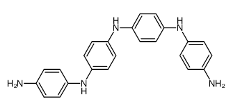 N,N'-bis(4''-aminophenyl)-4,4'-diaminodiphenylamine Structure