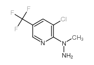 1-(3-氯-5-(三氟甲基)吡啶-2-基)-1-甲基肼结构式