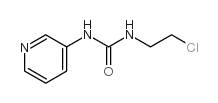 Urea,N-(2-chloroethyl)-N'-3-pyridinyl- Structure