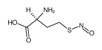 L-Homocysteine, nitrite (ester) (9CI) Structure