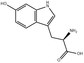 6-羟基-D-(+)一色氨酸结构式