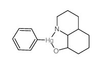 8-phenylmercurioxyquinoline结构式