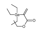 ethyl 2-triethylgermylprop-2-enoate Structure