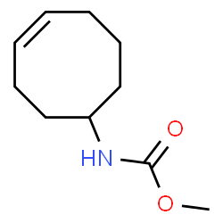 Carbamic acid,4-cycloocten-1-yl-,methyl ester (9CI) Structure
