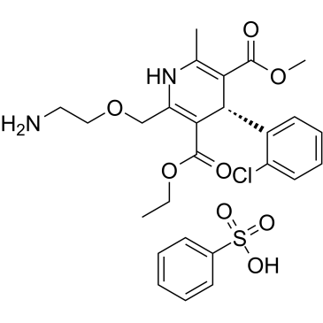 Levamlodipine besylate structure
