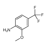 2-Methoxy-4-(trifluoromethyl)aniline Structure