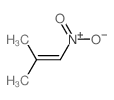 1-Propene,2-methyl-1-nitro-结构式