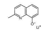 lithium 2-methyl-8-hydroxyquinolate Structure