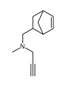N-(5-bicyclo[2.2.1]hept-2-enylmethyl)-N-methylprop-2-yn-1-amine Structure
