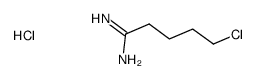 5-chloropentanimidamide hydrochloride Structure