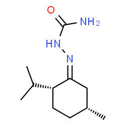 (1R,4R)-p-Menthan-3-one semicarbazone结构式