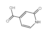 2-hydroxyisonicotinic acid structure