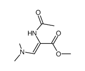 methyl (Z)-2-acetylamino-3-(dimethylamino)propenoate Structure