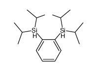 1,2-bis(diisopropylsilanyl)benzene结构式