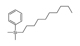 decyl-dimethyl-phenylsilane Structure