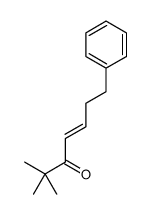 2,2-dimethyl-7-phenylhept-4-en-3-one结构式