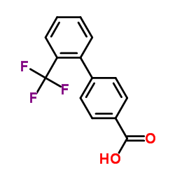 2'-(Trifluoromethyl)-[1,1'-biphenyl]-4-carboxylic acid Structure