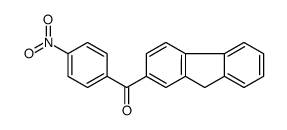 9H-fluoren-2-yl-(4-nitrophenyl)methanone结构式