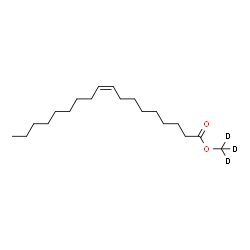 油酸甲酯-d3结构式