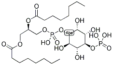 4-单磷酸磷脂酰肌醇结构式