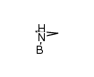 aziridine borane Structure