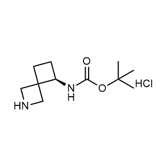 N-[(7R)-2-氮杂螺[3.3]庚烷-7-基]氨基甲酸叔丁酯;盐酸盐结构式