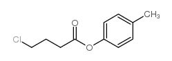 4-METHYLPHENYL 4-CHLOROBUTANOATE Structure