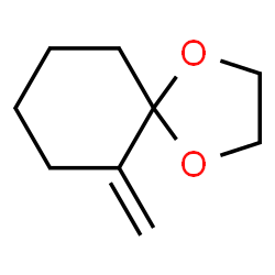 6-Methylene-1,4-dioxaspiro[4.5]decane结构式