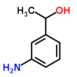 1-(3-Aminophenyl)ethanol Structure