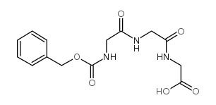 N-苄氧羰基-L-亮氨酰甘氨酰甘氨酸结构式
