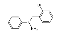 1-(2-bromobenzyl)-1-phenylhydrazine Structure