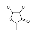 4,5-Dichloro-2-methyl-3(2H)-isothiazolone结构式