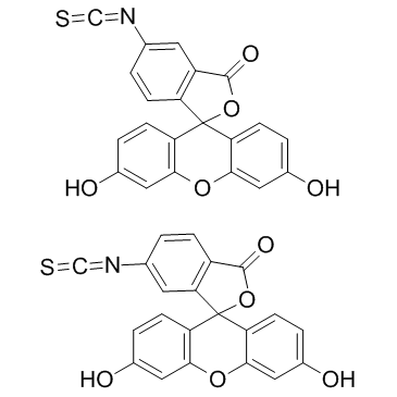 fluorescein 5-isothiocyanate Structure