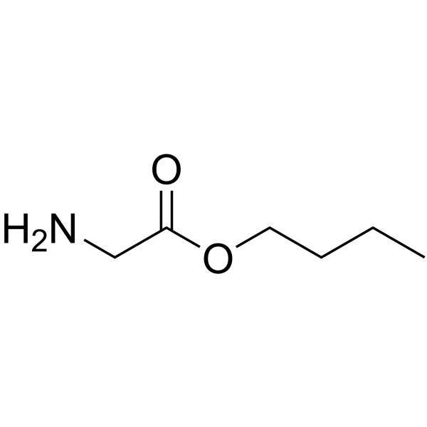 Glycine, butyl ester结构式