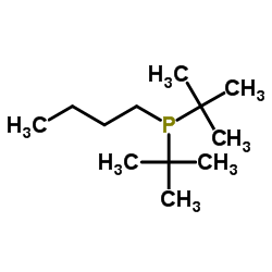 Di-t-butyl(n-butyl)phosphine, Min. 97 Structure